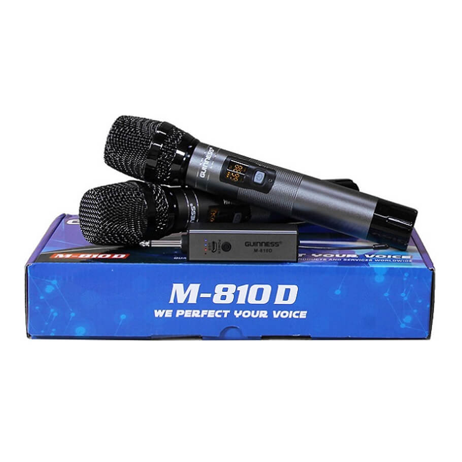 Micro không dây GUINNESS M-810D